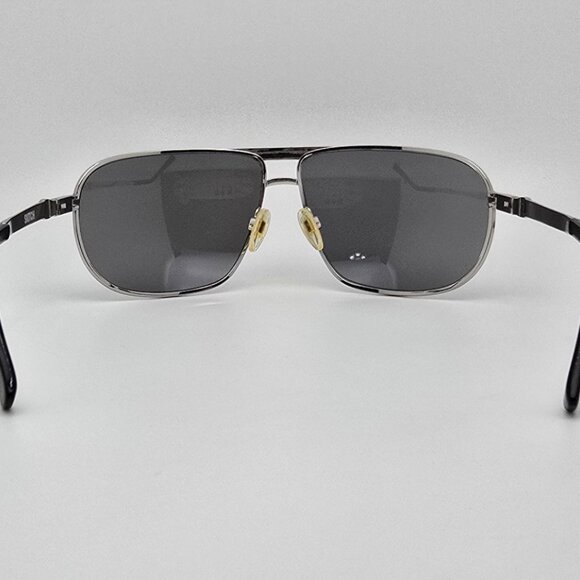 Von Zipper Skitch Silver Frame Silver Mirror Grey Base Lens Aviator Sunglasses - Picture 4 of 13